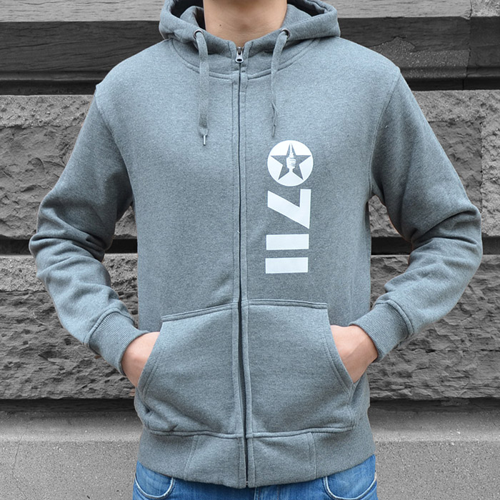 Stuttgart Hoody mit Zipper "0711 Star"