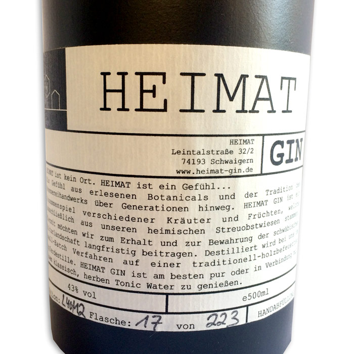 Heimat Gin