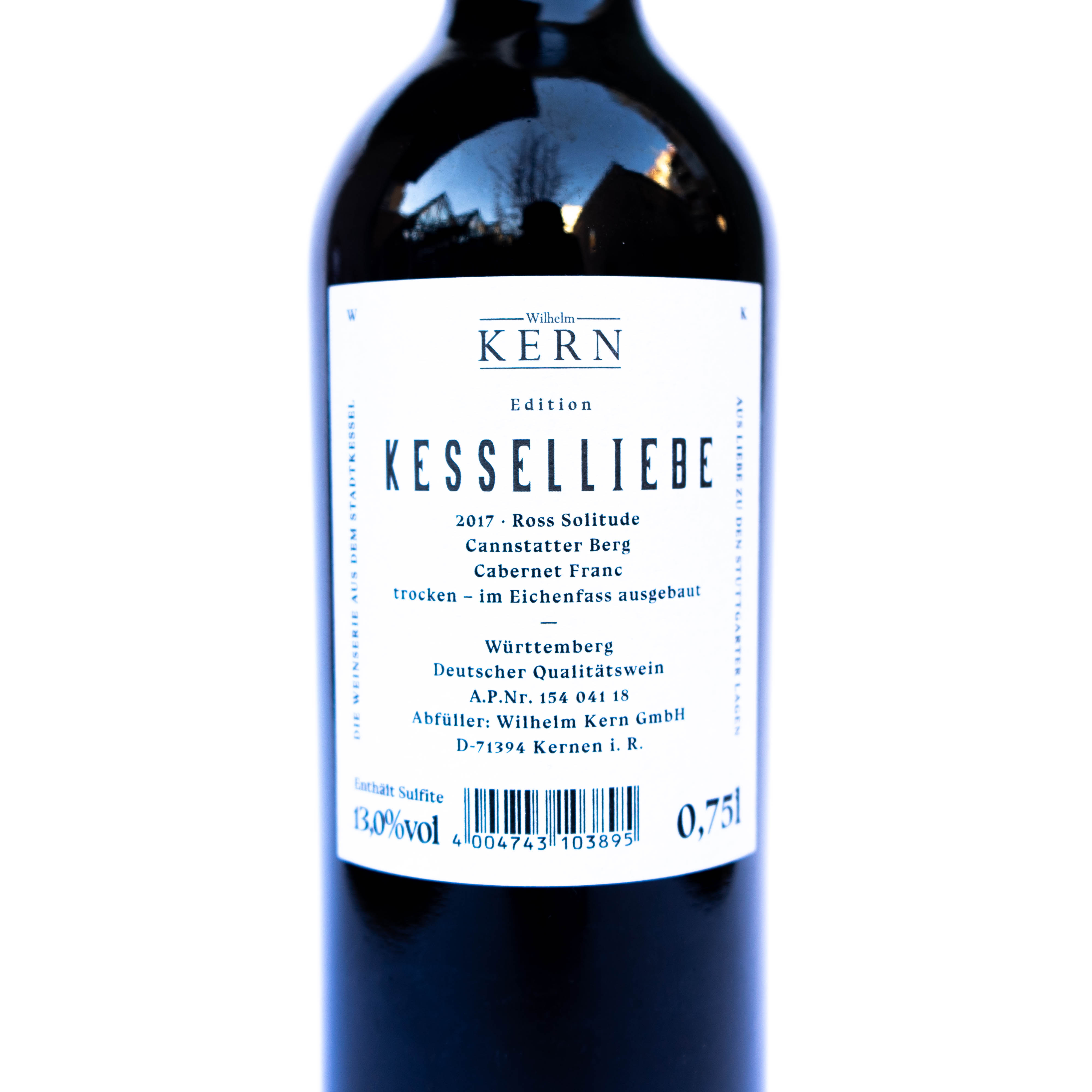 KESSELLIEBE ROSS SOLITUDE - CABERNET FRANC (ROTWEIN)