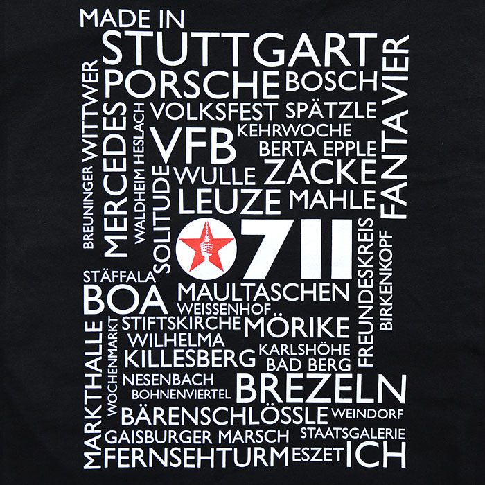 Stuttgart Shirt "Kreuz und quer"