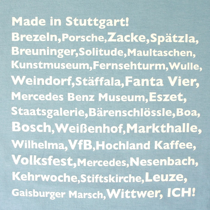 Stuttgart T-Shirt "Made in Stuttgart" Kinder