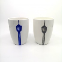 Tasse Fernsehturm handbemalt