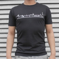 Stuttgart Shirt "Skyline Stuttgart" schwarz